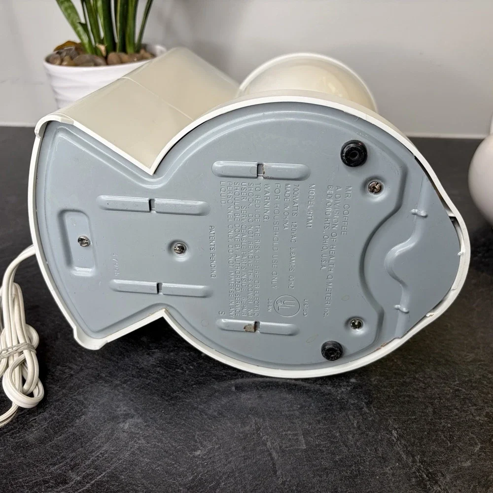 Mrs Tea by Mr. Coffee HTM1 Electric Hot Tea Pot Maker 30oz 6 Cup TESTED No Lid